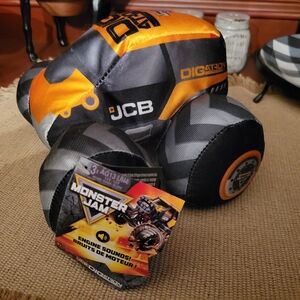 Monster Jam Plush Toy - JCB Digatron